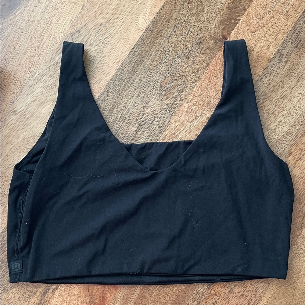 Lululemon Bend This Scoop and Square Bra - L/XL - Black - Picture 2 of 4